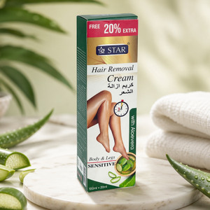 Star Hair Removal Cream 120 Ml Aloe Vera