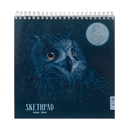 Sketch pad 40 sheets 195x197-Gray -Girl