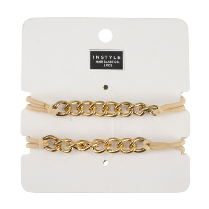 HAIR ELASTICS 2PCS INSTYLE