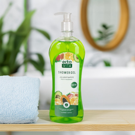 Shower gel "Fruits", Ectavita, 1 l