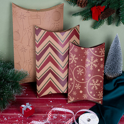 Set of gift boxes, Snow fantasy, 3 pcs., assorted