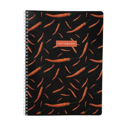 Notebook, A4, 80 sheets, squared, assorted