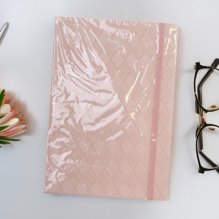 A5 notebook, 80 sheets, presented in assortment