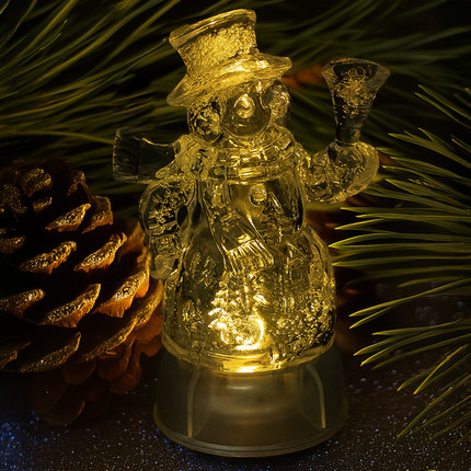 Christmas lamp “Snowman”, assorted