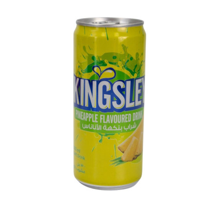 Pineapple flavoured drink, Kingsley, 300 ml