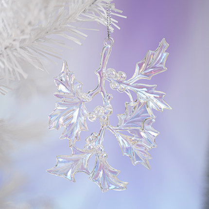 Set of Christmas tree decorations, Snow fantasy, 2 pcs., assorted