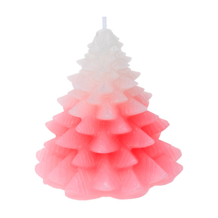 New Year's candle "Pine", Snow fantasy, 7.5 cm, assorted