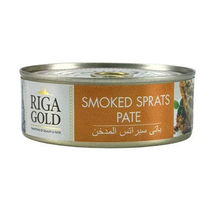 Riga Gold Smoked Sprats Pate 240G