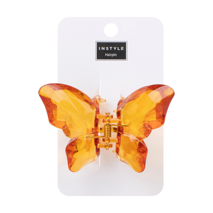 Butterfly hair claw clip, in assortment