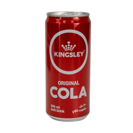 Kingsley Cola Can 300ml
