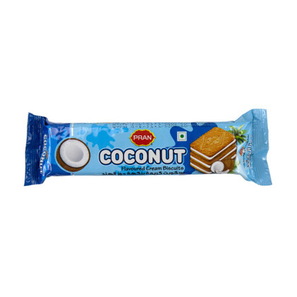 Pran Cream Biscuit Coconut 90g
