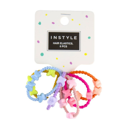Hair elastics, 6 pcs.