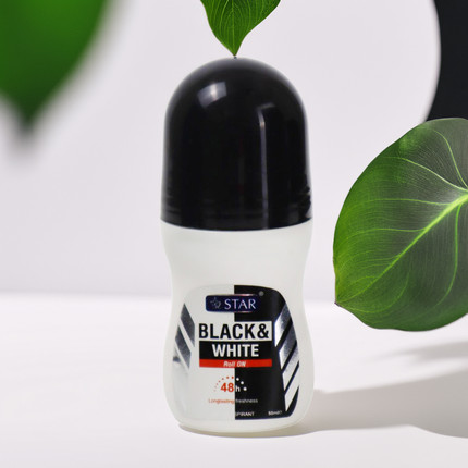 Anti-perspirant roll-on "Black&White", Star, 50 ml