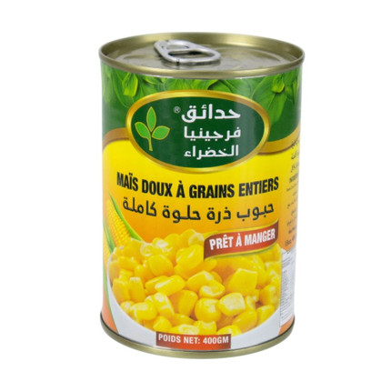 Sweet Corn Whole Kernel VGG 400 G