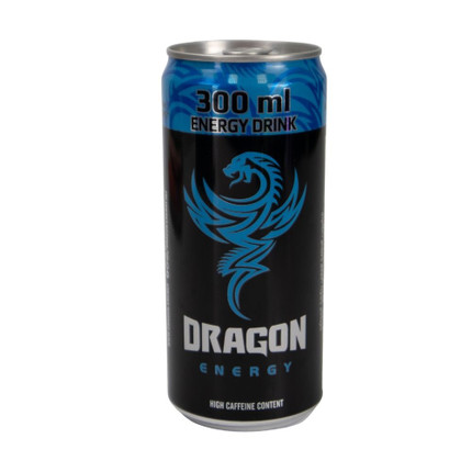 Energy drink, Dragon Energy, 300 ml, blue