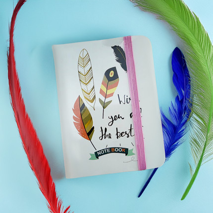 Notebook A6, 80 sheets, in assortment