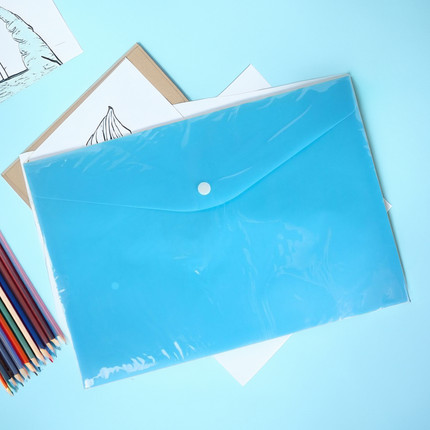 Document folder-envelope, A4, 25x35 cm, assorted