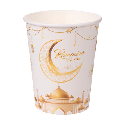 Paper cups "Ramadan", 8 pcs., in assortment