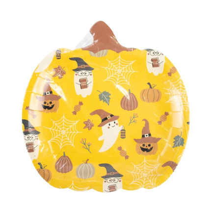 Paper plate 23 cm, 8 pcs