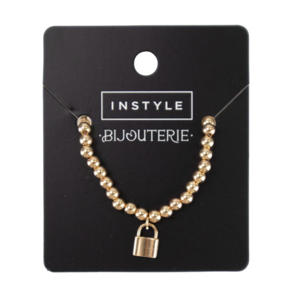 Beaded bracelet with pendant