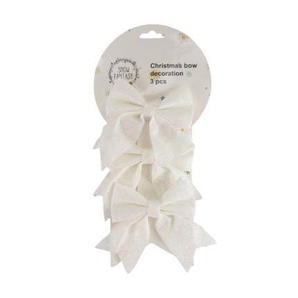 Christmas decoration “Bow”, assorted