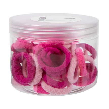 Hair elastic set, 50 pcs