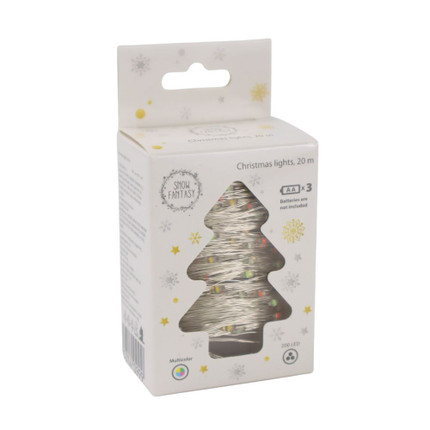 New Year garland "Dew", Snow fantasy, 20 m, in assortment