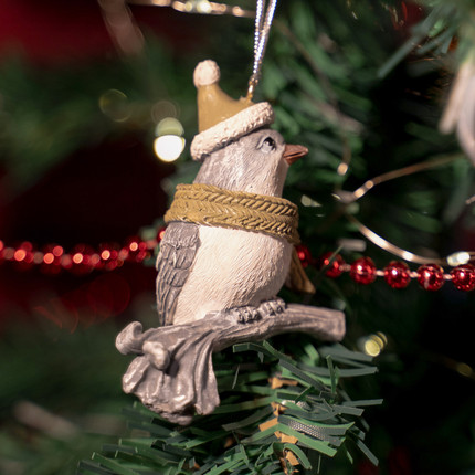 Christmas tree decoration “Bird”, assorted