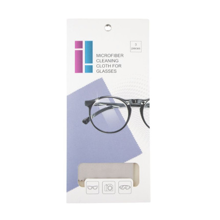 Microfiber cloth for glasses, 3 pcs