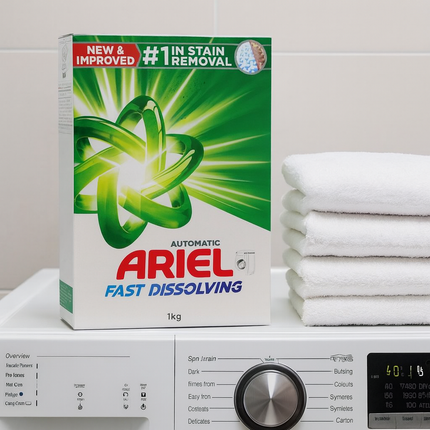 Laundry detergent powder, Ariel Green, 1 kg