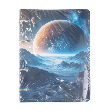 Ring binder notebook, A5, 100 sheets, assorted