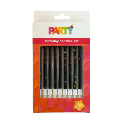 BIRTHDAY CANDLES SET,10 PCS