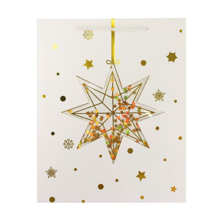 Gift bag, Snow Fantasy, Christmas, 26×10×32 cm, assorted