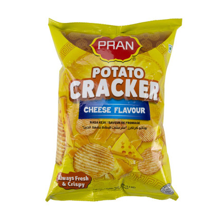 Pran Potato Crackers Cheese Flavour 60g