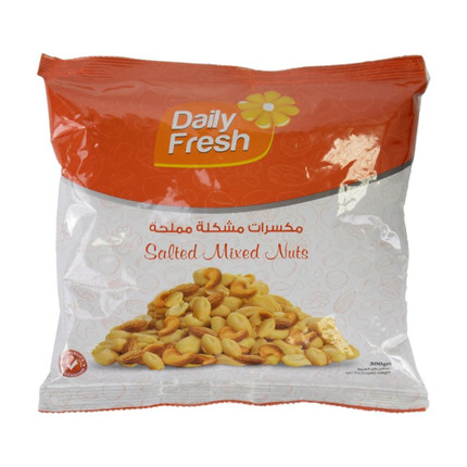 DAILY FRESH SALTED  MIXNUT X300gm
