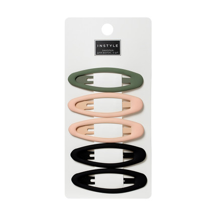 Hair clips, INSTYLE, 5 pcs., in assortment