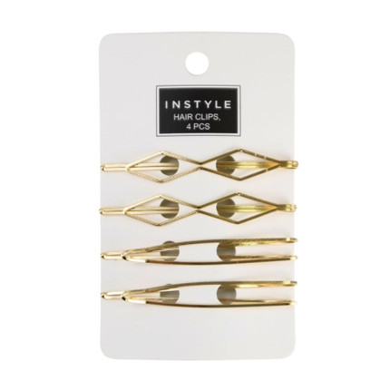 HAIR CLIPS  4PCS  INSTYLE