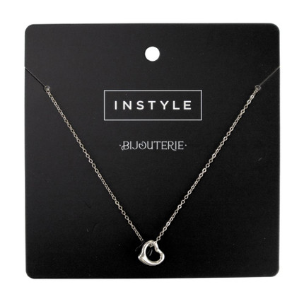 Necklace 40.5 cm with pendants