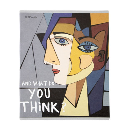 Notebook, A5, 48 sheets, squared, assorted