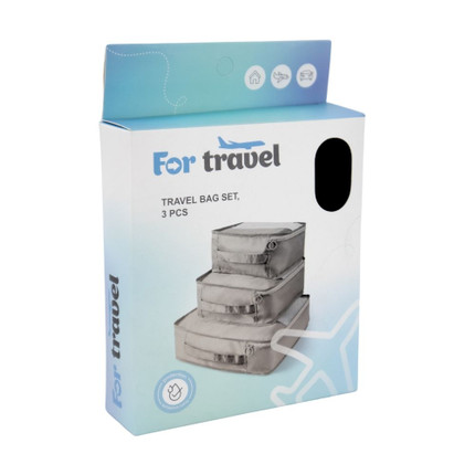 Travel bag set, 3 pcs.