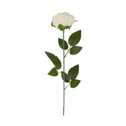 Artificial flower Rose-Beige-70