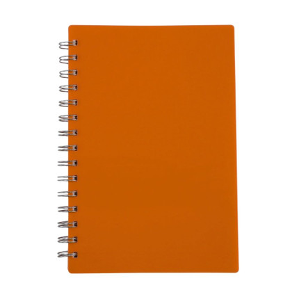 A5 spiral notebook, 96 sheets, presented in assortment