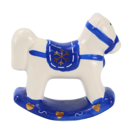 Christmas tree decoration "Horse", Snow Fantasy, assorted