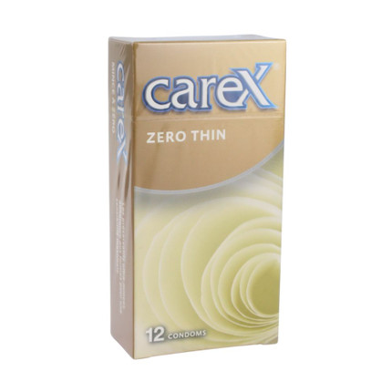 Carex Condoms Zero Thin 12 Pcs