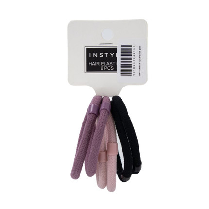 Hair elastics, INSTYLE, 6 pcs