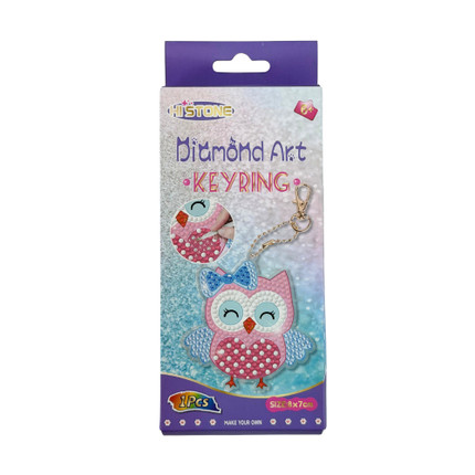 DIY DIAMOND PAINTING KEYCHAIN