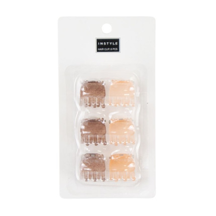 Hair clip, 6 pcs, INSTYLE