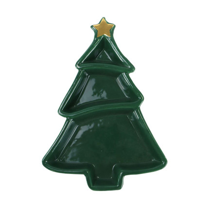 Serving dish "Christmas Tree", 18x25 cm