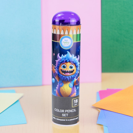 Color pencils (in the tube), 18 pcs.