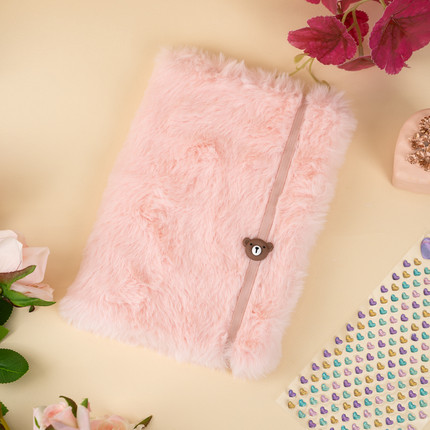 Fluffy notebook , 60 sheets